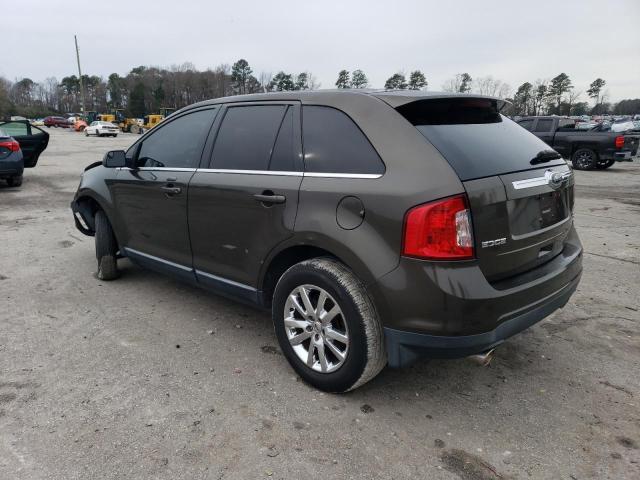 2FMDK4KC2BBB28117 - 2011 FORD EDGE LIMITED TAN photo 2