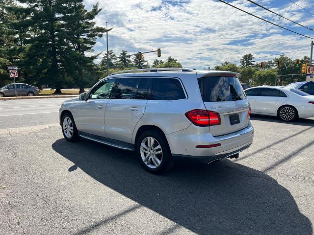 4JGDF6EE3HA789365 - 2017 MERCEDES-BENZ GLS 450 4MATIC SILVER photo 3