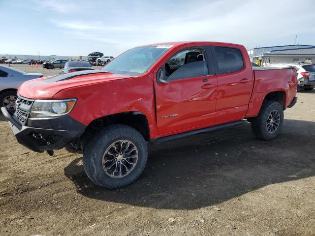 1GCGTEEN2K1183731 - 2019 CHEVROLET COLORADO ZR2 RED photo 1