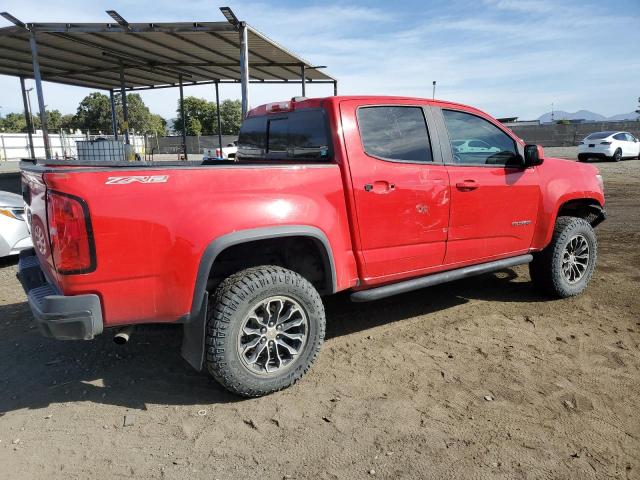 1GCGTEEN2K1183731 - 2019 CHEVROLET COLORADO ZR2 RED photo 3
