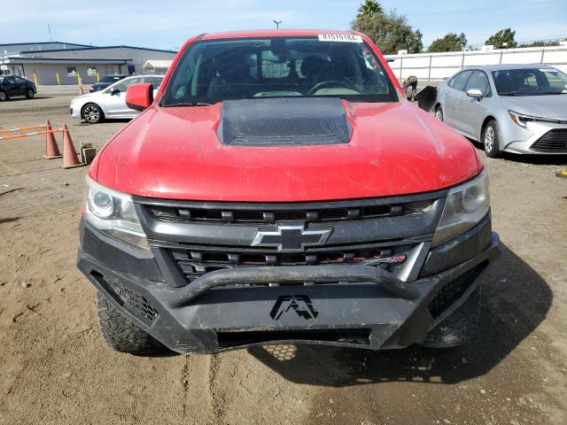 1GCGTEEN2K1183731 - 2019 CHEVROLET COLORADO ZR2 RED photo 5