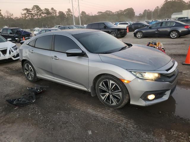 2HGFC1F79HH632127 - 2017 HONDA CIVIC EXL ვერცხლისფერი ფოტო 4