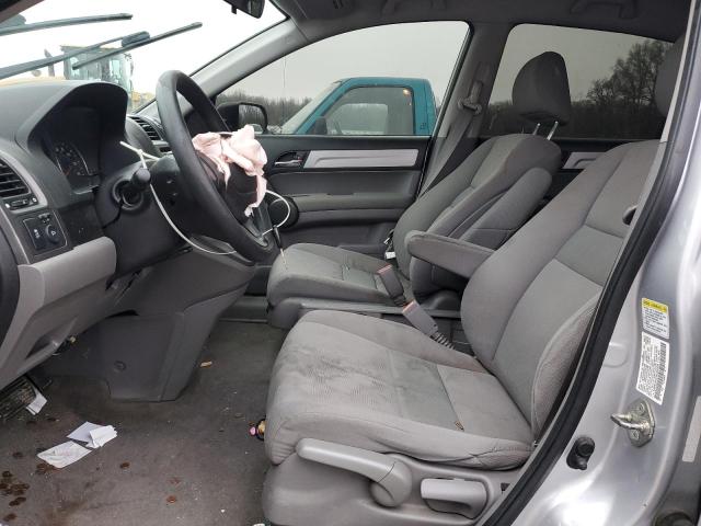 5J6RE3H37BL052634 - 2011 HONDA CR-V LX SILVER photo 7