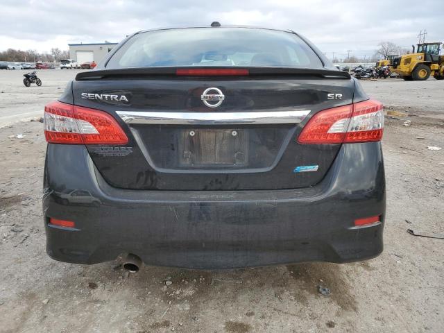 3N1AB7AP2DL742897 - 2013 NISSAN SENTRA S BLACK photo 6