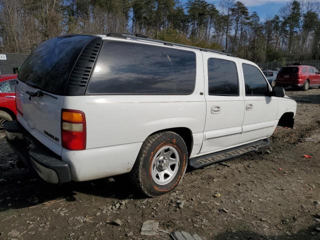 3GNFK16T41G235243 - 2001 CHEVROLET SUBURBAN K1500 WHITE photo 3