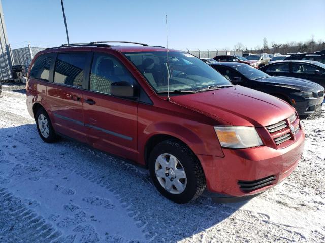 2D4RN4DE8AR225816 - 2010 DODGE GRAND CARA SE RED photo 4