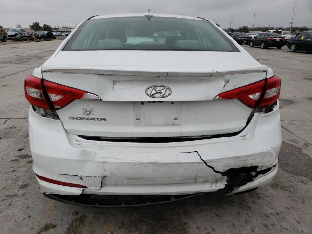 5NPE24AF3HH476316 - 2017 HYUNDAI SONATA SE WHITE photo 6