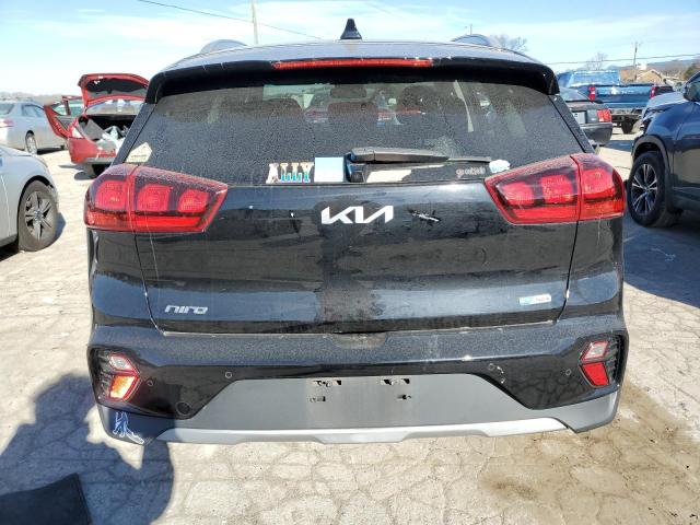 KNDCB3LC9N5541556 - 2022 KIA NIRO LX BLACK photo 6