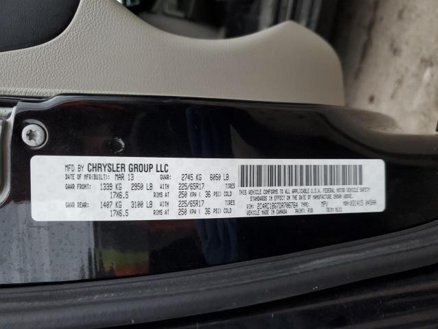 2C4RC1BG7DR706764 - 2013 CHRYSLER TOWN & COU TOURING 黑色 照片 13