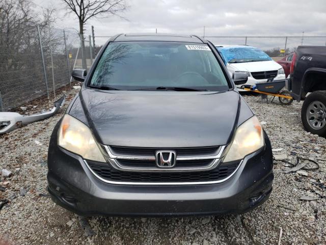 5J6RE4H77AL041673 - 2010 HONDA CR-V EXL GRAY photo 5