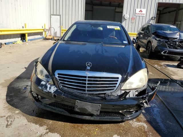 WDDNG71X67A150338 - 2007 MERCEDES-BENZ S 550 BLACK photo 5