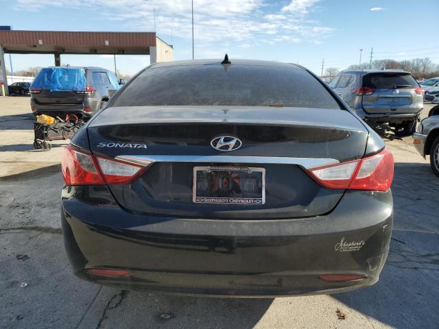 5NPEB4AC0BH003759 - 2011 HYUNDAI SONATA GLS BLACK photo 6