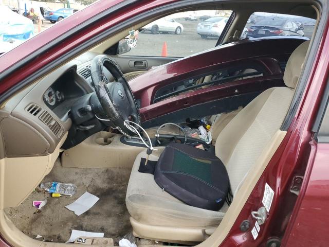 2HGES16354H917977 - 2004 HONDA CIVIC DX VP BURGUNDY photo 7