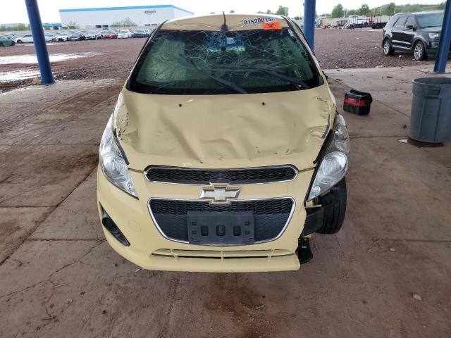 KL8CB6S94DC584504 - 2013 CHEVROLET SPARK LS YELLOW photo 5