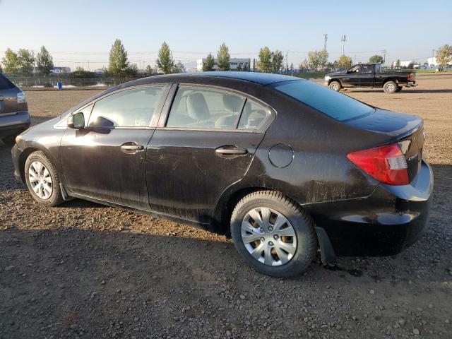 2HGFB2E28CH033291 - 2012 HONDA CIVIC DX BLACK photo 2