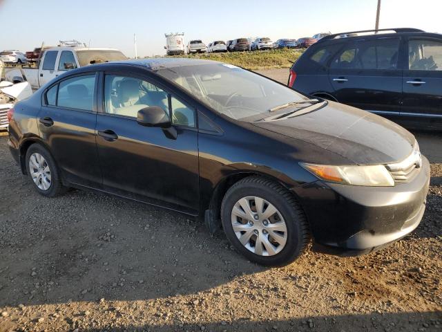 2HGFB2E28CH033291 - 2012 HONDA CIVIC DX BLACK photo 4