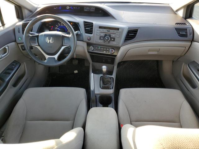 2HGFB2E28CH033291 - 2012 HONDA CIVIC DX BLACK photo 8