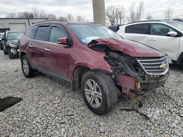 1GNKVHKD3FJ359930 - 2015 CHEVROLET TRAVERSE LT BURGUNDY photo 4