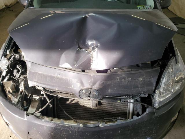 JTDKN3DU3A1140922 - 2010 TOYOTA PRIUS CHARCOAL photo 12