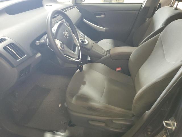 JTDKN3DU3A1140922 - 2010 TOYOTA PRIUS CHARCOAL photo 7