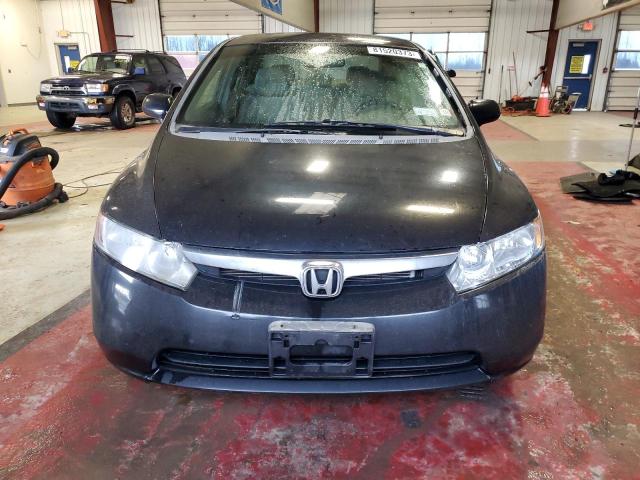 2HGFA16518H300557 - 2008 HONDA CIVIC LX BLACK photo 5