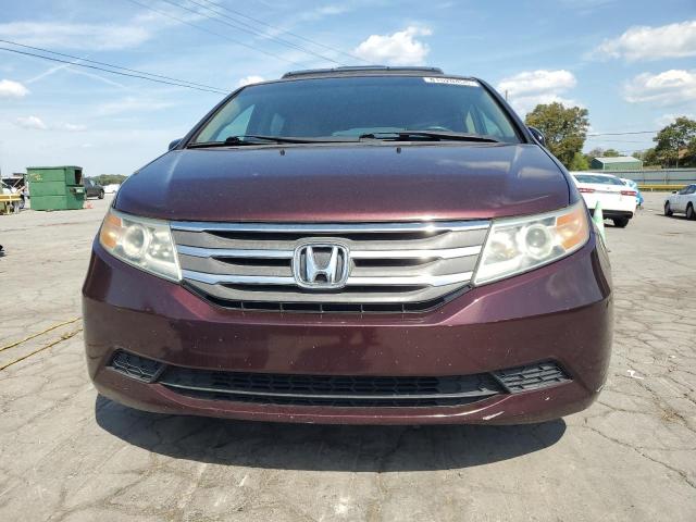 5FNRL5H64CB028653 - 2012 HONDA ODYSSEY EXL BURGUNDY photo 5