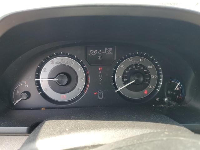 5FNRL5H64CB028653 - 2012 HONDA ODYSSEY EXL BURGUNDY photo 9