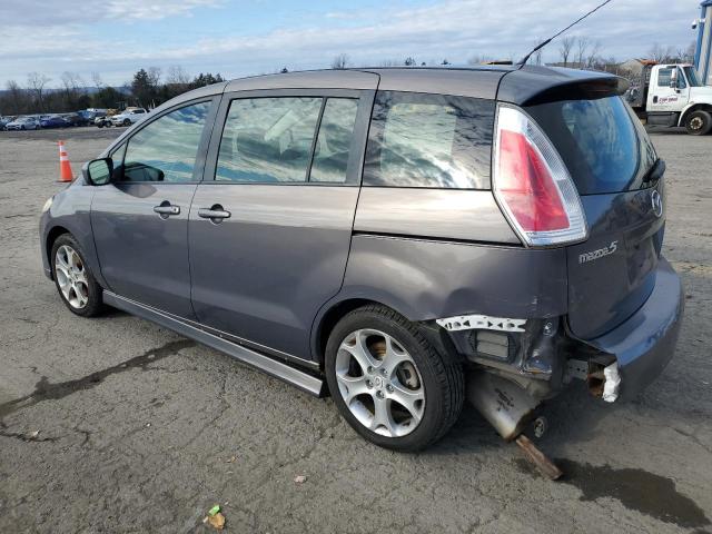 JM1CR2WL3A0382252 - 2010 MAZDA 5 GRAY photo 2