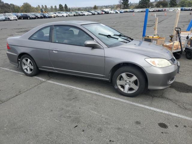 1HGEM21924L016158 - 2004 HONDA CIVIC EX CHARCOAL photo 4