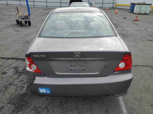1HGEM21924L016158 - 2004 HONDA CIVIC EX CHARCOAL photo 6