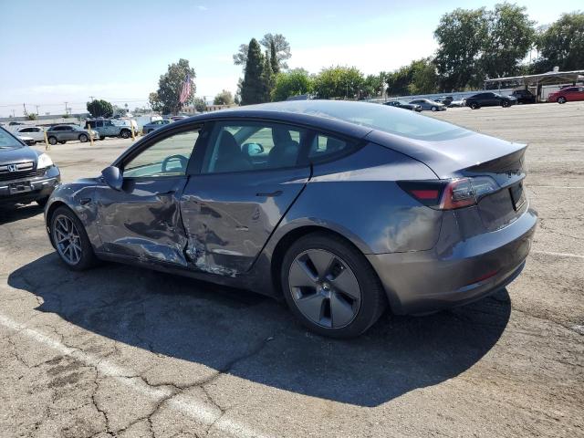 5YJ3E1EB1PF467700 - 2023 TESLA MODEL 3 GRAY photo 2