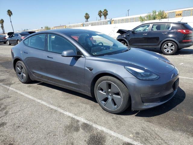 5YJ3E1EB1PF467700 - 2023 TESLA MODEL 3 GRAY photo 4