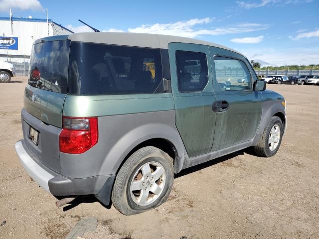 5J6YH28574L038833 - 2004 HONDA ELEMENT EX GREEN photo 3
