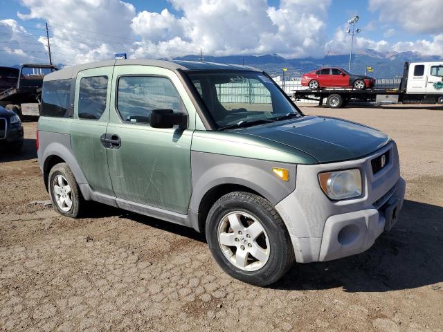 5J6YH28574L038833 - 2004 HONDA ELEMENT EX GREEN photo 4
