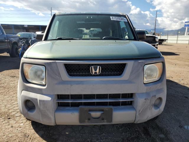 5J6YH28574L038833 - 2004 HONDA ELEMENT EX GREEN photo 5