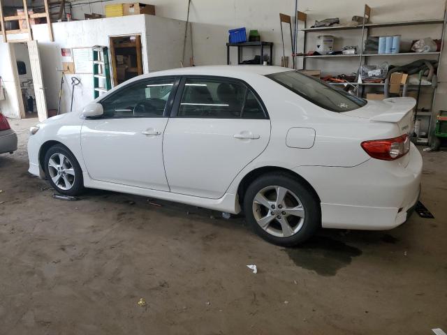 2T1BU4EE7DC933611 - 2013 TOYOTA COROLLA BASE Белый фото 2