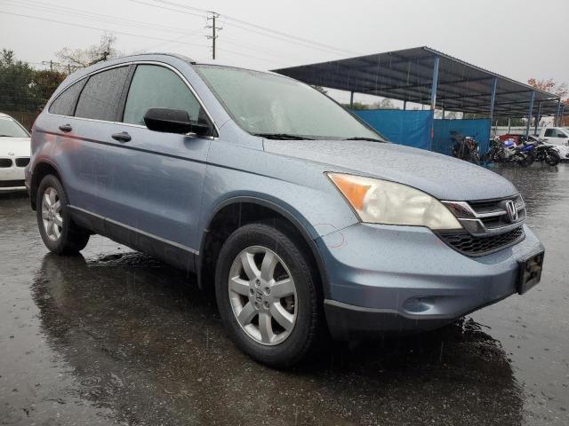 JHLRE4H49BC019710 - 2011 HONDA CR-V SE BLUE photo 4