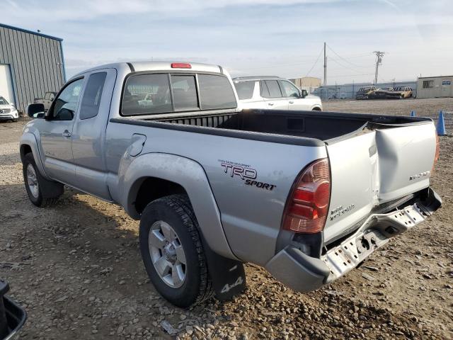 5TEUU42N26Z160153 - 2006 TOYOTA TACOMA ACCESS CAB ვერცხლისფერი ფოტო 2