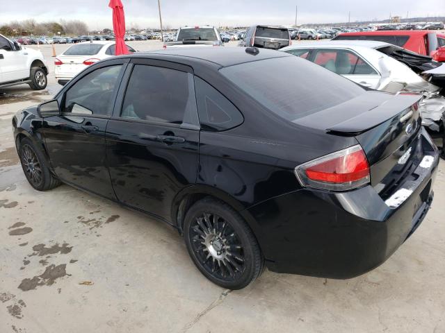 1FAHP3GN9BW136859 - 2011 FORD FOCUS SES BLACK photo 2