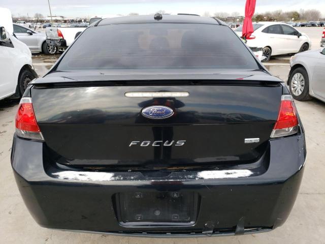1FAHP3GN9BW136859 - 2011 FORD FOCUS SES BLACK photo 6