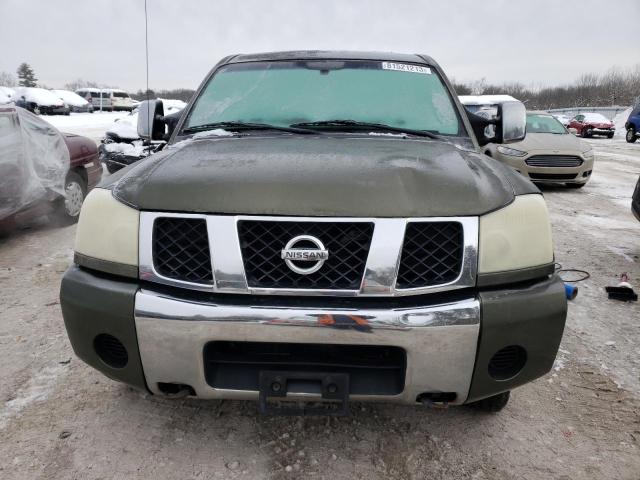 1N6AA06B44N514286 - 2004 NISSAN TITAN XE GREEN photo 5