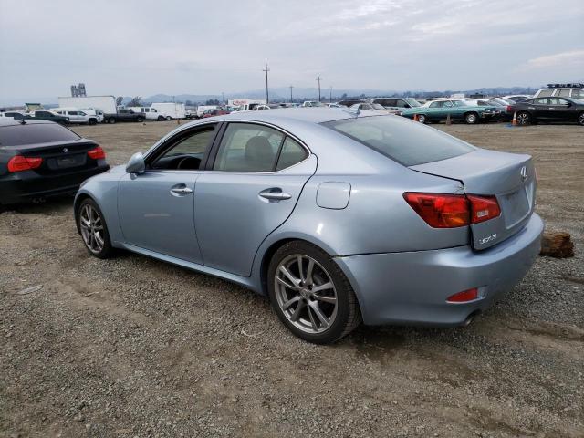 JTHBK262985058449 - 2008 LEXUS IS 250 BLUE photo 2