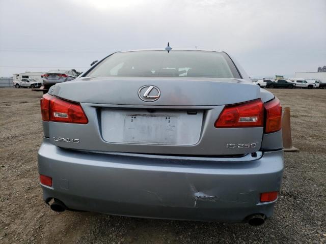 JTHBK262985058449 - 2008 LEXUS IS 250 BLUE photo 6