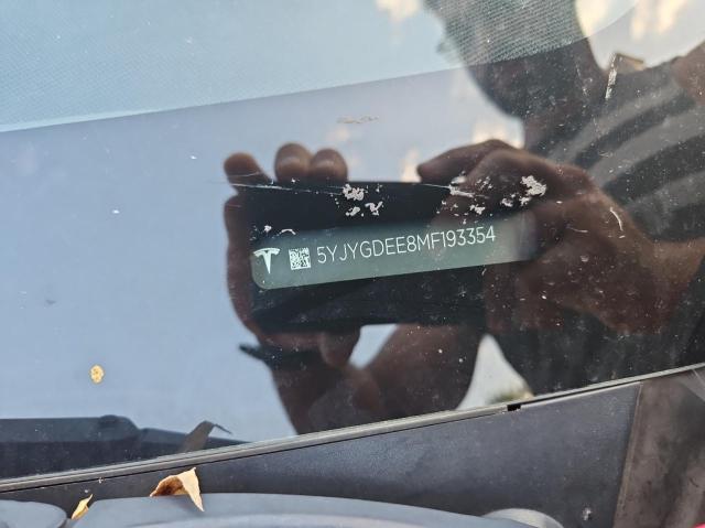 5YJYGDEE8MF193354 - 2021 TESLA MODEL Y 红色 照片 10