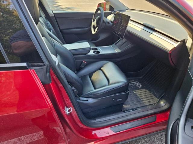 5YJYGDEE8MF193354 - 2021 TESLA MODEL Y 红色 照片 5