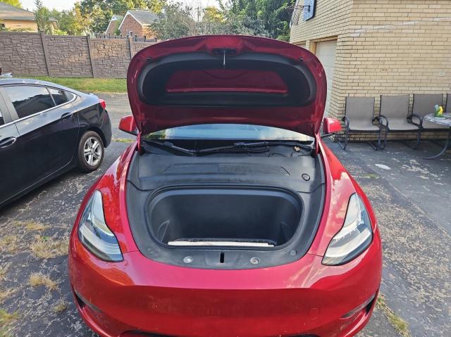 5YJYGDEE8MF193354 - 2021 TESLA MODEL Y 红色 照片 7