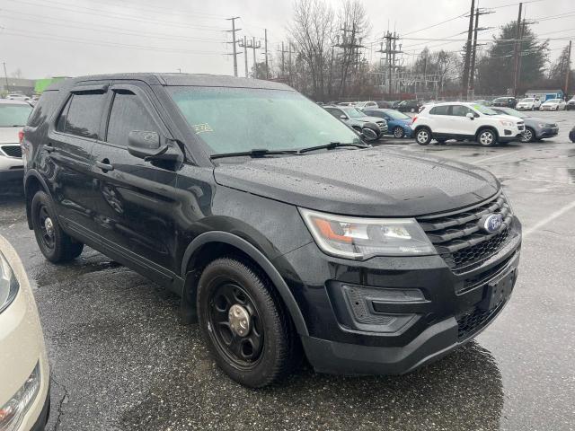 1FM5K8ARXHGA17785 - 2017 FORD EXPLORER POLICE INTERCEPTOR Schwarz Foto 1