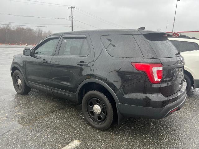 1FM5K8ARXHGA17785 - 2017 FORD EXPLORER POLICE INTERCEPTOR Schwarz Foto 3