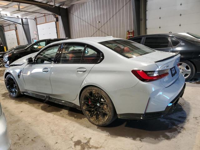 WBS43AY0XPFR33875 - 2023 BMW M3 COMPETITION GRAY photo 2