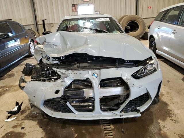 WBS43AY0XPFR33875 - 2023 BMW M3 COMPETITION GRAY photo 5